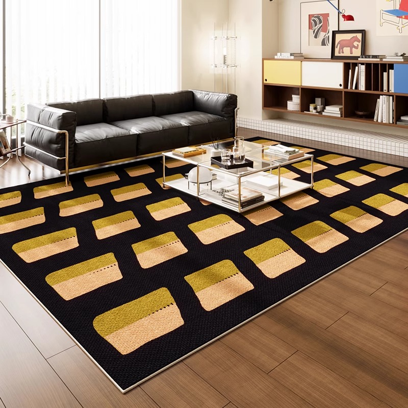 Home Decor Ig - Alfombra moderna con patrón geométrico Simple
