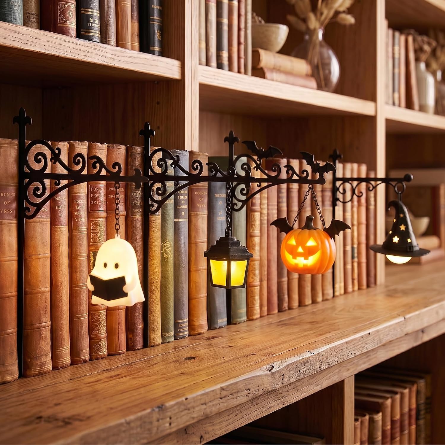 Home Decor Happy - Lámpara de Librería - Iluminación Decorativa