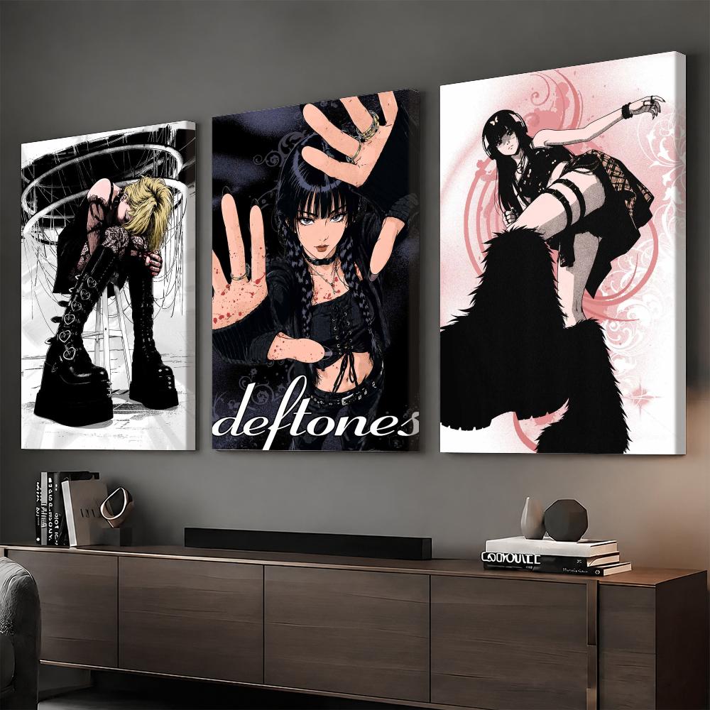 Home Decor Gothic - Cuadro Decorativo con Marco de Anime