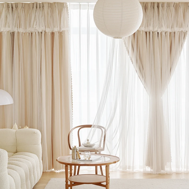 Home Decor Ig - Cortinas Modernas de Encaje Personalizadas de