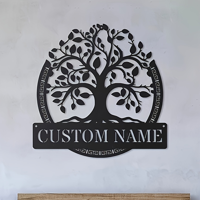 Home Decor Ideas - Arte de Pared de Metal Personalizado