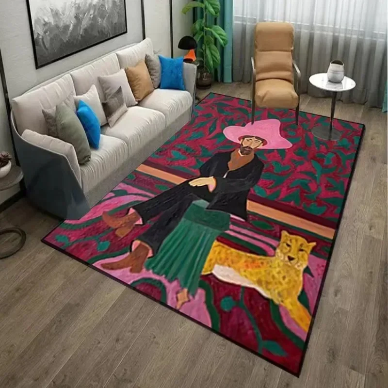 Home Decor Ig - Alfombra Decorativa para Sala de Estar,