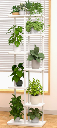 Home Decor Flowers - Estructura metálica y de madera con