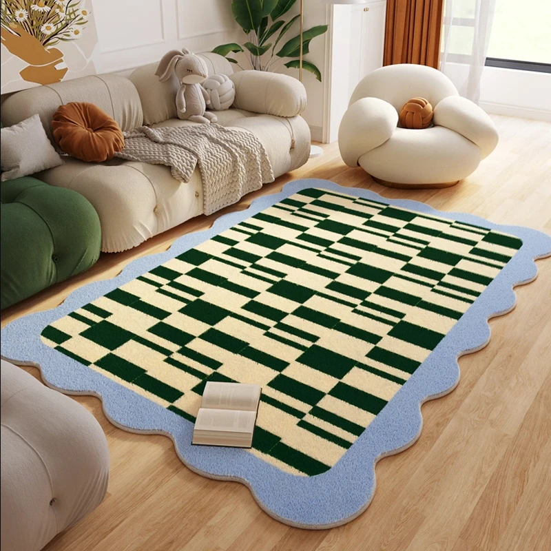 Home Decor Ig - Alfombras Modernas a Cuadros para Sala