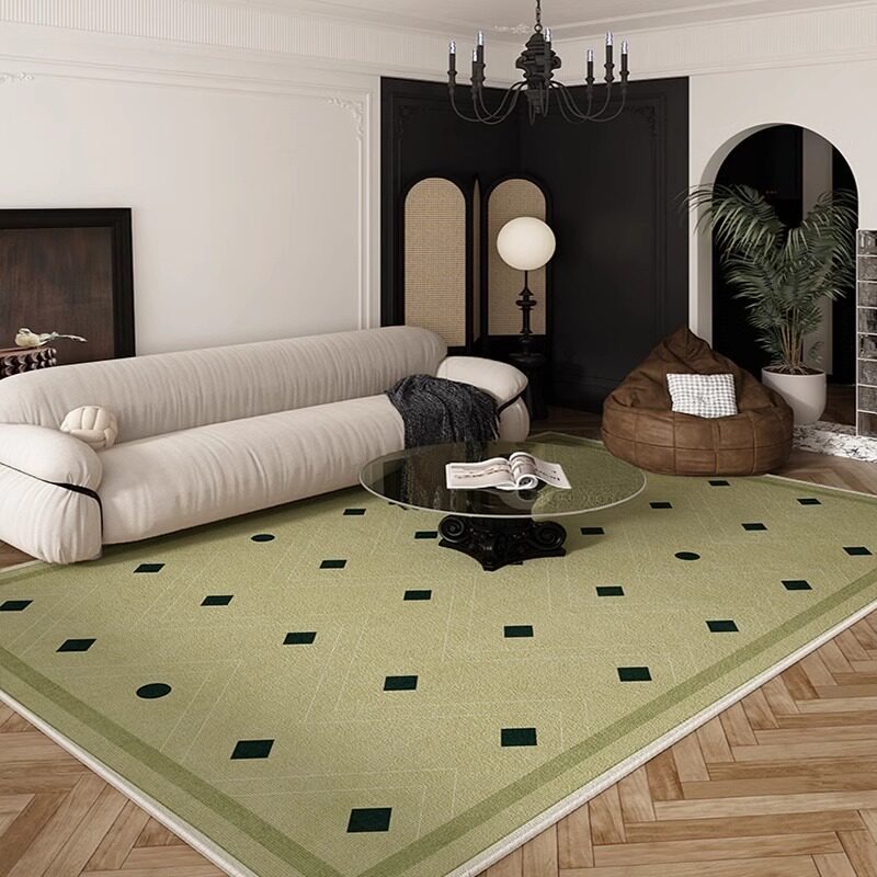 Home Decor Ig - Alfombra Clásica con Patrones en Forma