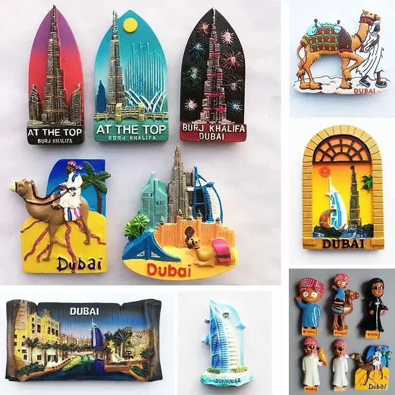 Home Decor Dubai - Demonios turísticos de Dubái, imanes para