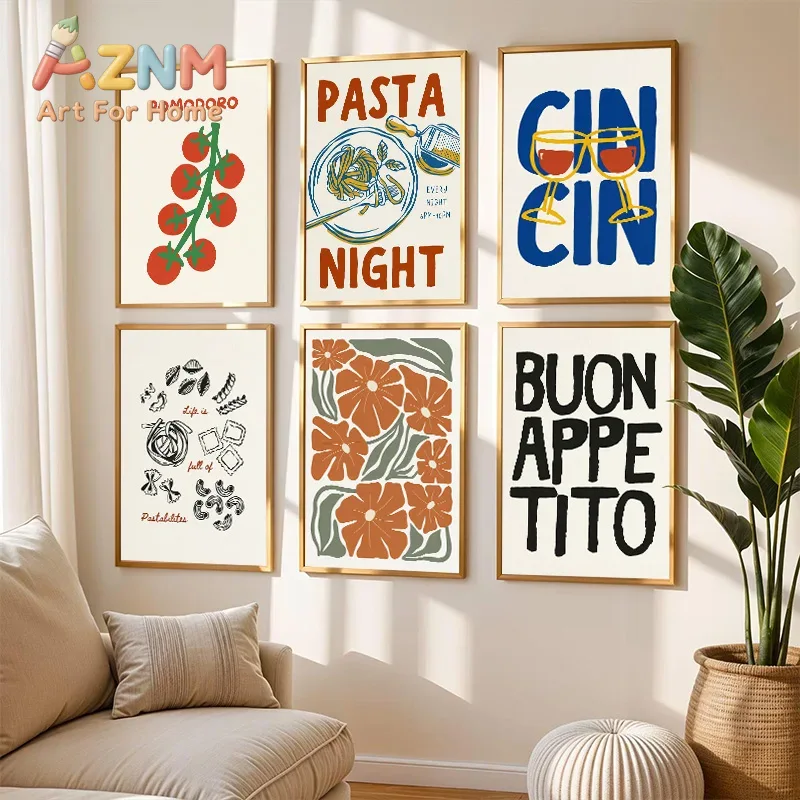Home Decor Online Free - Póster de arte lineal con motivos