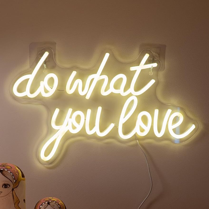 Home Decor Quotes Ideas - Letrero de Neón 
