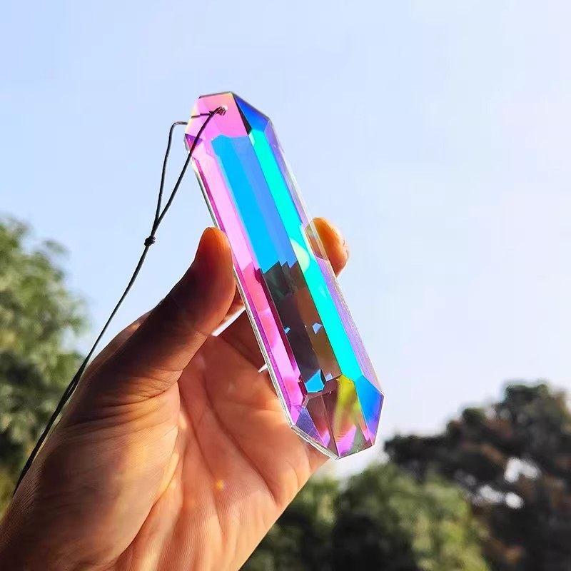 Crystal Sun Catcher - Colgante de Cristal con Prisma para