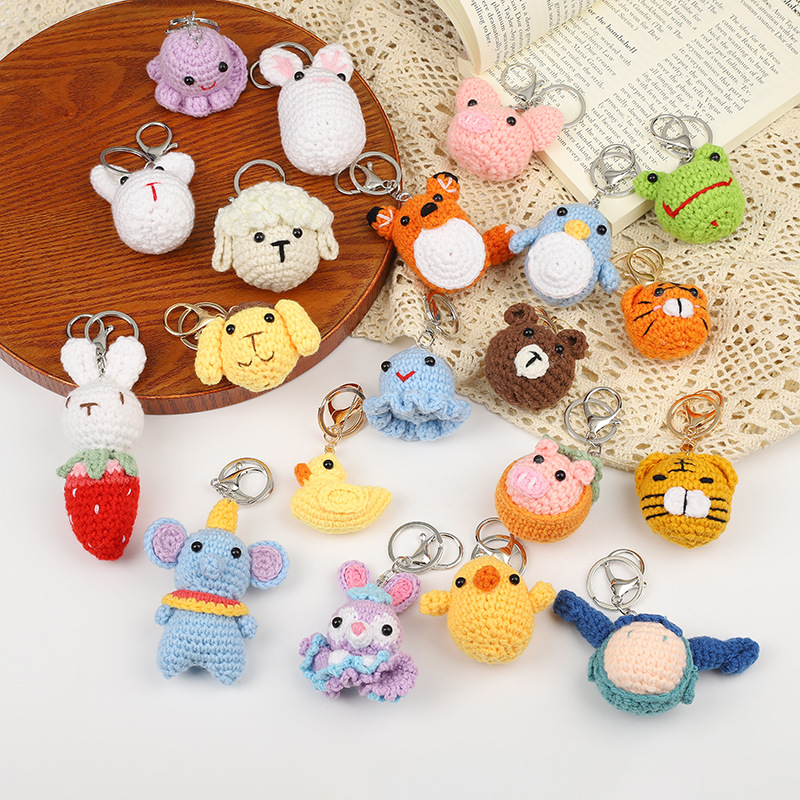 Home Decor Korea - LLavero de lana de ganchillo a