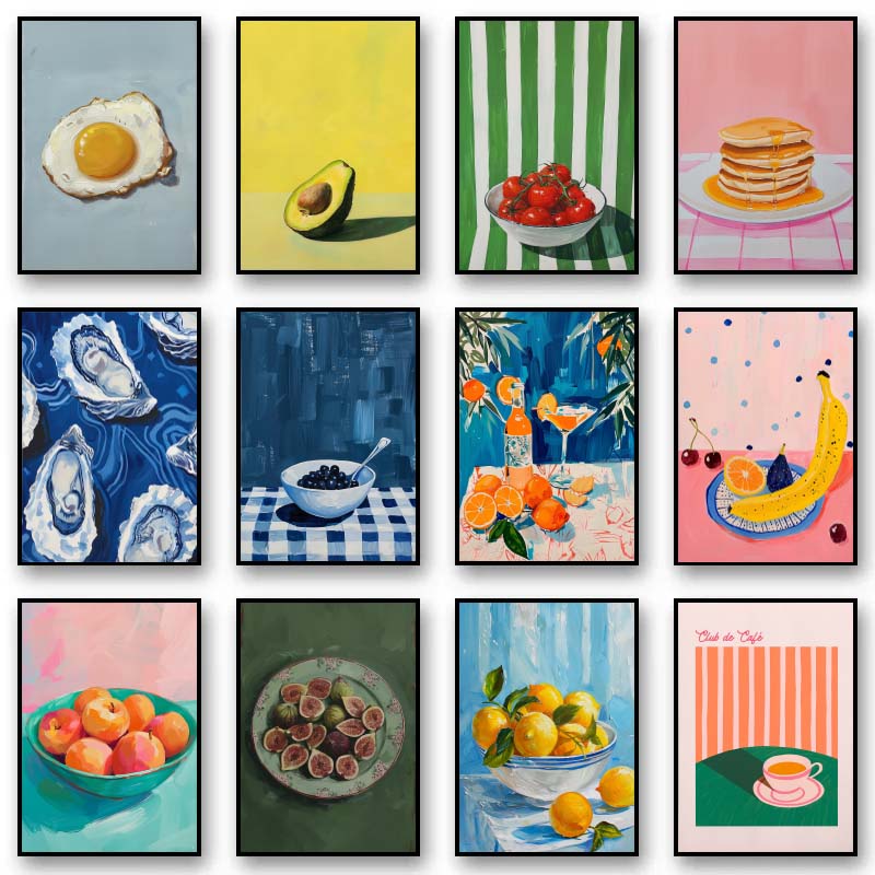 Home Decor Orange - Pósteres e impresiones de café, fruta