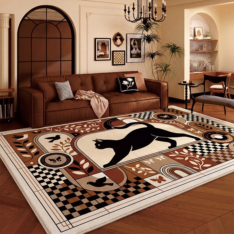 Home Decor Ig - Alfombra de salón con diseño de