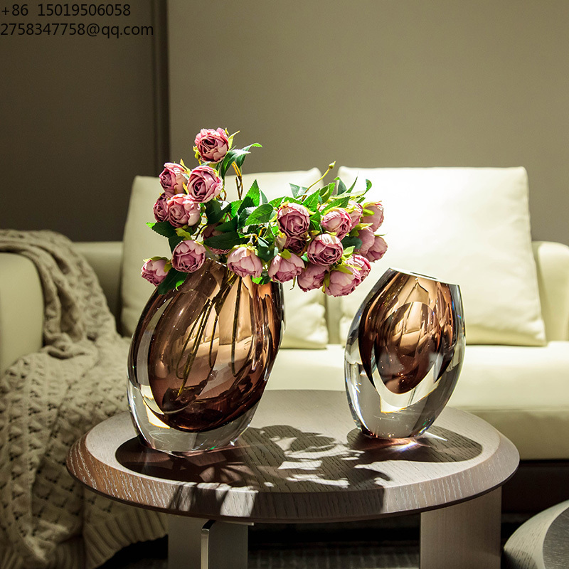 Home Decor Flowers - Jarrones de Vidrio Creativos de Estilo