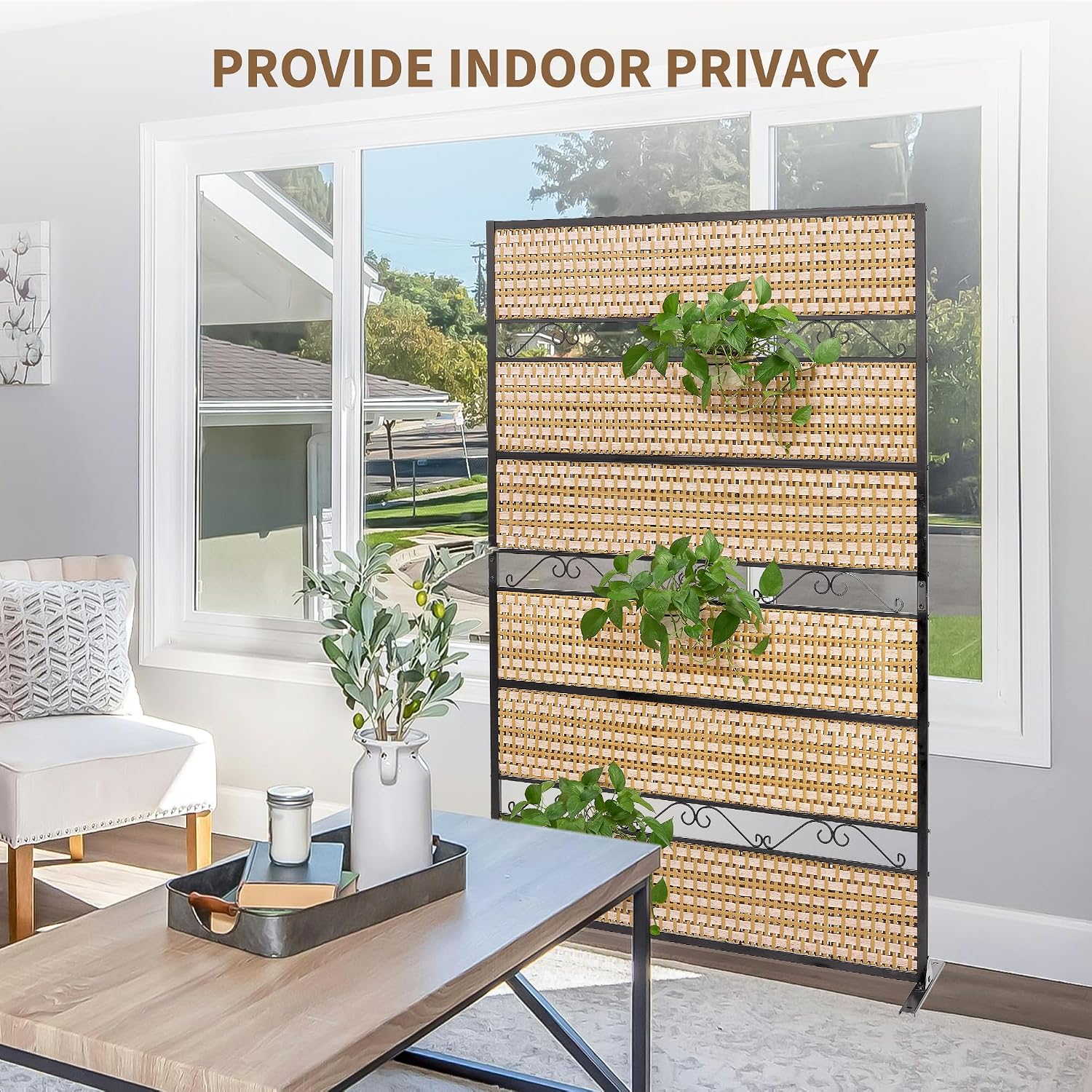 Pantalla de privacidad de ratá - H&M Home Decor reseña y precio
