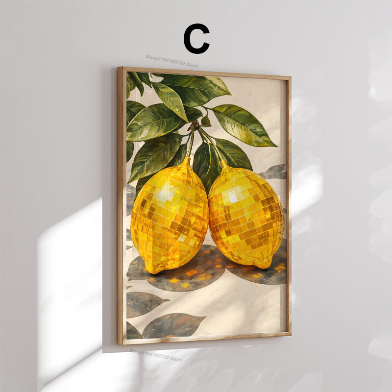 Póster Creativo Retro de Moda  - Home Decor Orange reseña y precio