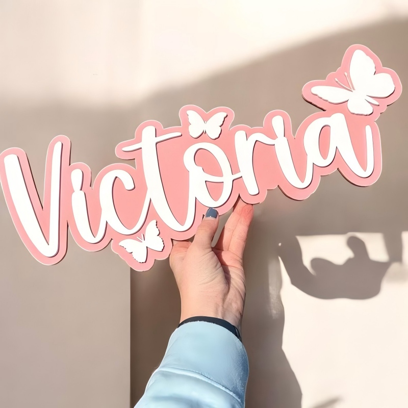 1 placa de madera con nombre d - Home Decor Ideas reseña y precio