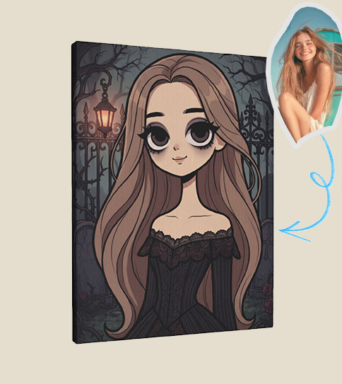 Cuadro personalizado sobre lie - Home Decor Gothic reseña y precio