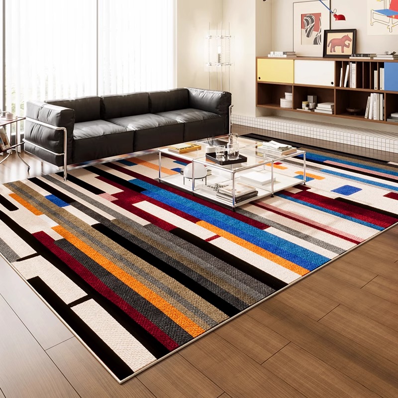 Alfombra moderna con patrón ge - Home Decor Ig reseña y precio