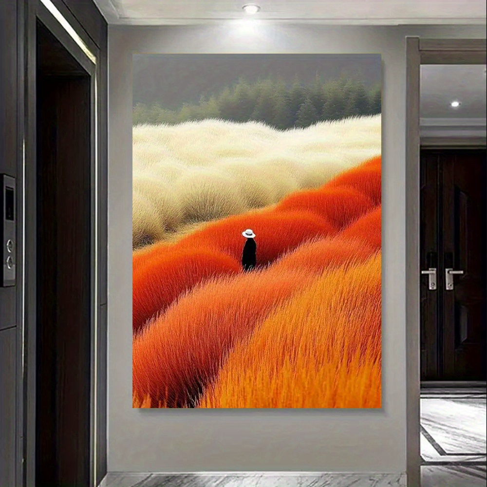 Póster e impresiones de paisaj - Home Decor Orange reseña y precio