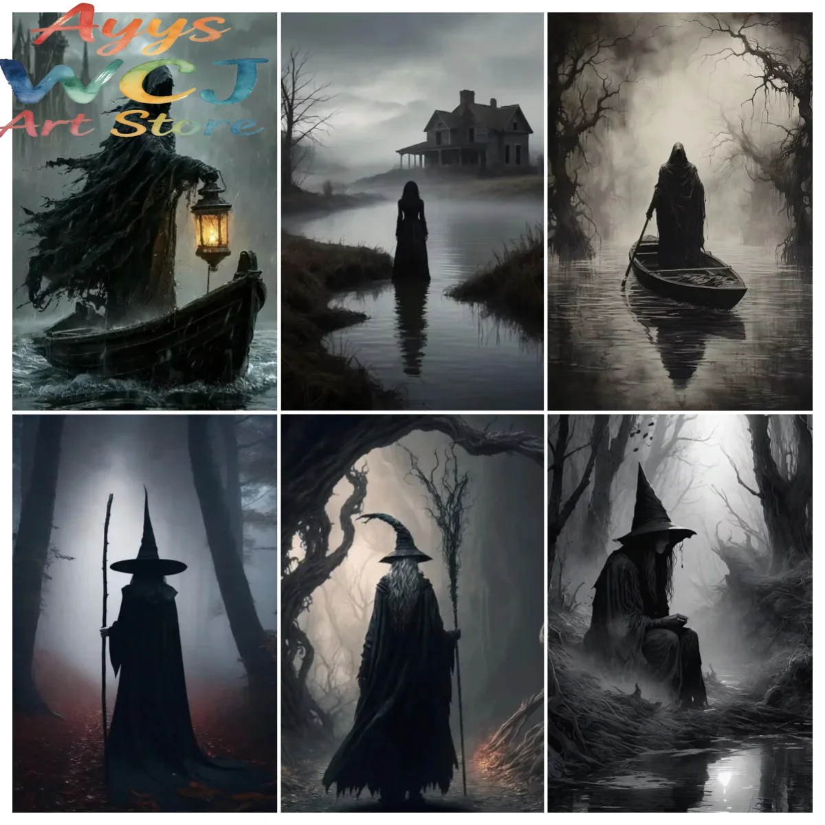 Pósteres de Arte Dark Academia - Home Decor Gothic reseña y precio