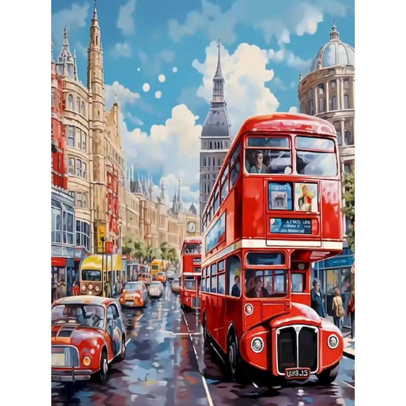 GATYZTORY, escena de calle de  - Home Decor London reseña y precio