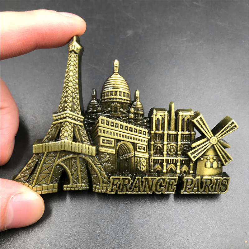 Francia París Metal 3D lindo i - Home Decor Dubai reseña y precio