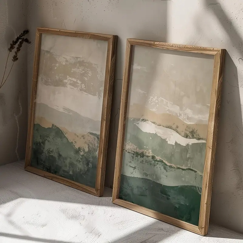 Juego de 2 Láminas Decorativas - Home Decor Korea reseña y precio