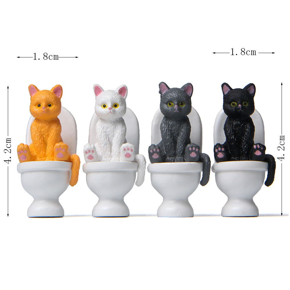 Figuras de gato sentado, adorn - Home Decor Korea reseña y precio