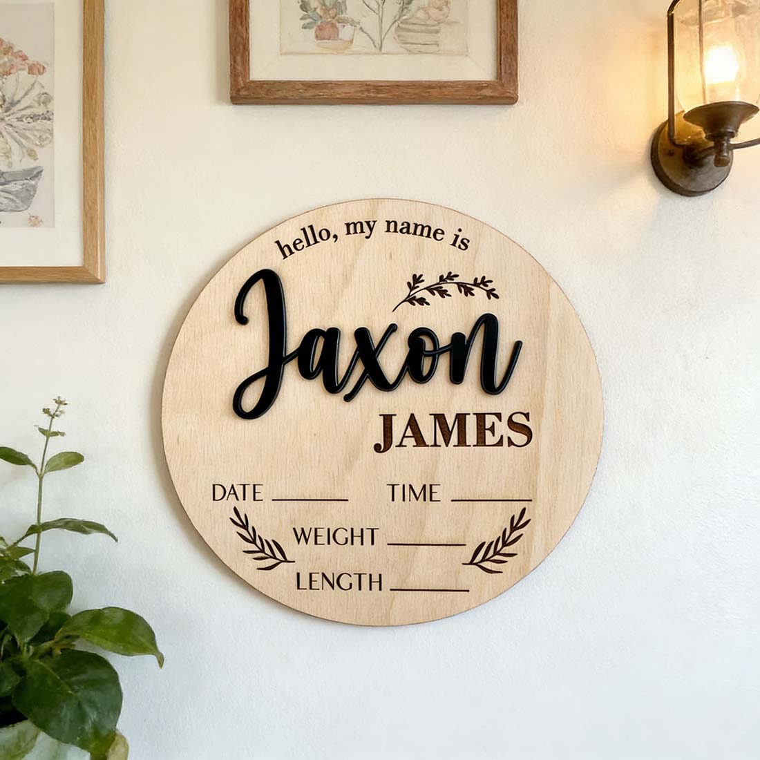 1 Pieza de Letrero Personaliza - Home Decor Ideas reseña y precio