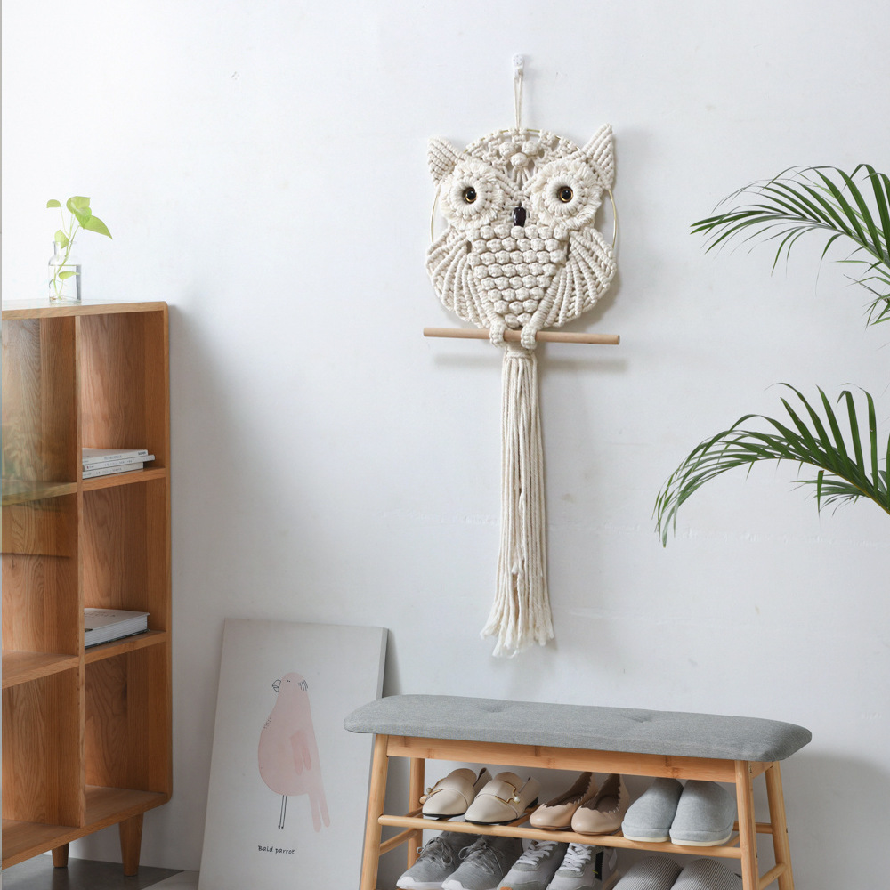 Tapiz de Pared con Colgante de - Woven Wall Basket reseña y precio