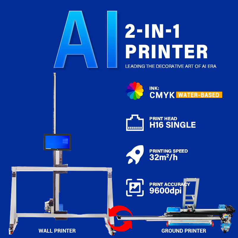 Máquina de impresión de pared  - Home Decor Ai Free reseña y precio