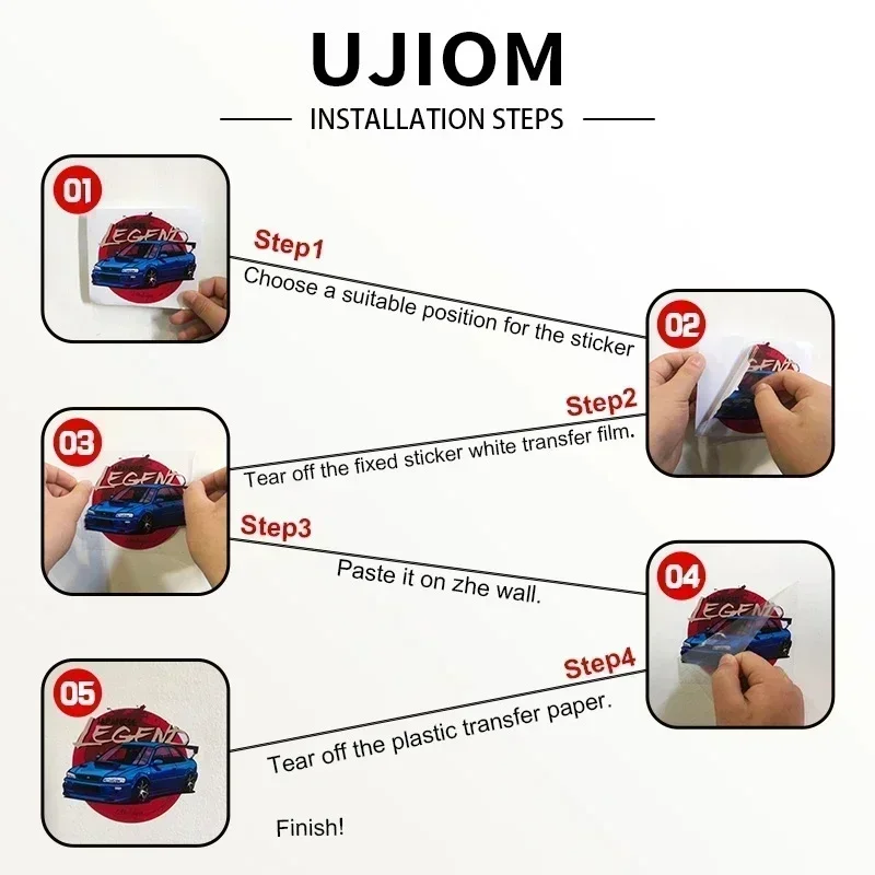 UJIOM Adhesivo de Pared de PVC - Home Decor Ai Free reseña y precio