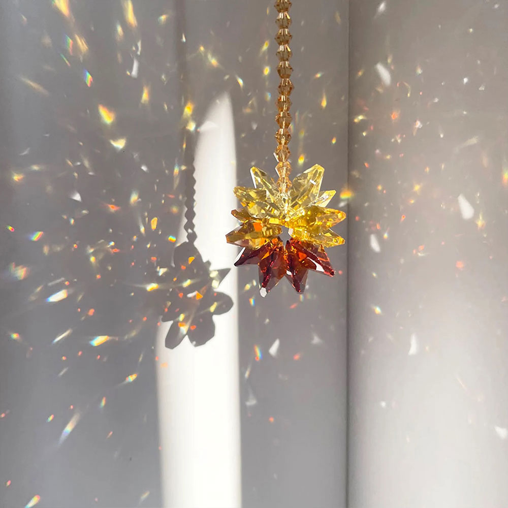 1 pieza de adorno colgante de  - Crystal Sun Catcher reseña y precio