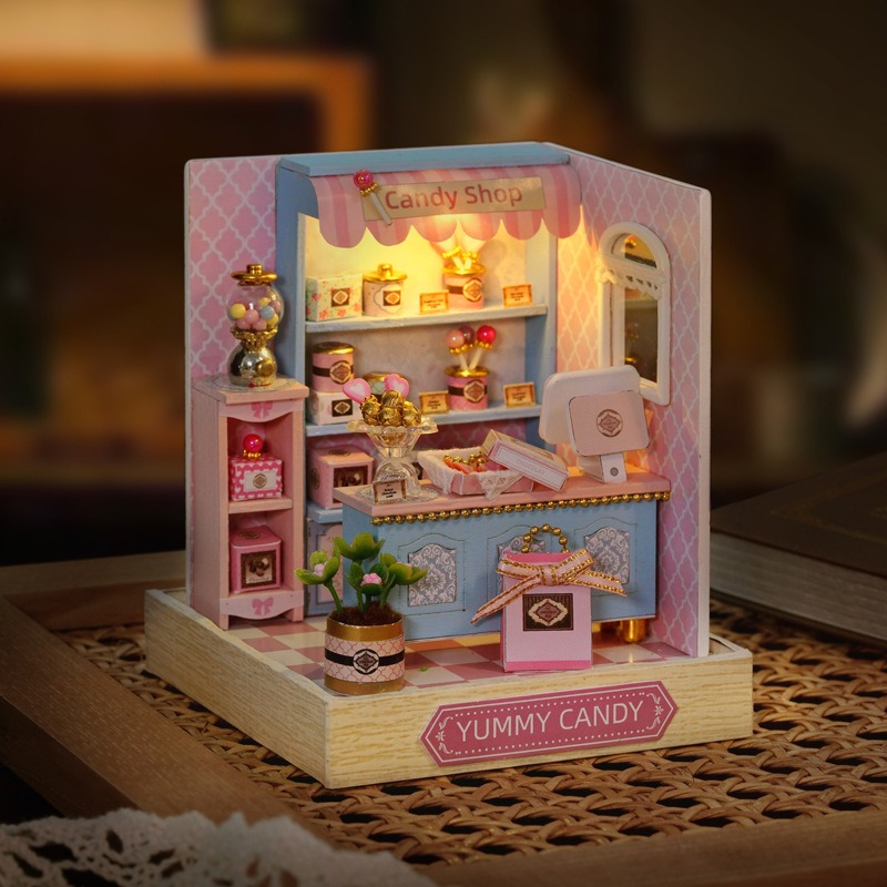 Mini Kit de Casa de Muñecas, C - Home Decor Store reseña y precio