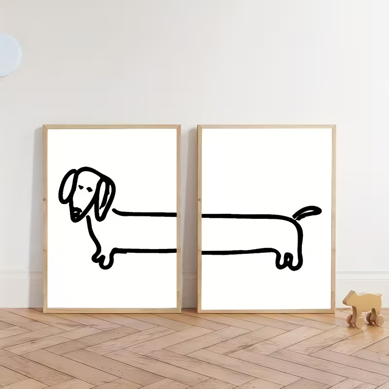 2 piezas de arte moderno para  - Home Decor Foto reseña y precio