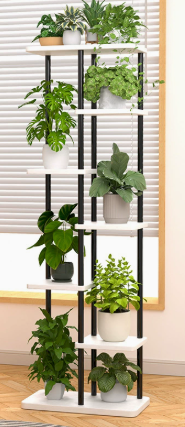 Estructura metálica y de mader - Home Decor Flowers reseña y precio