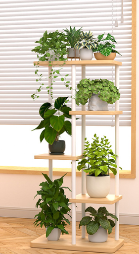 Estructura metálica y de mader - Home Decor Flowers reseña y precio