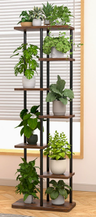 Estructura metálica y de mader - Home Decor Flowers reseña y precio