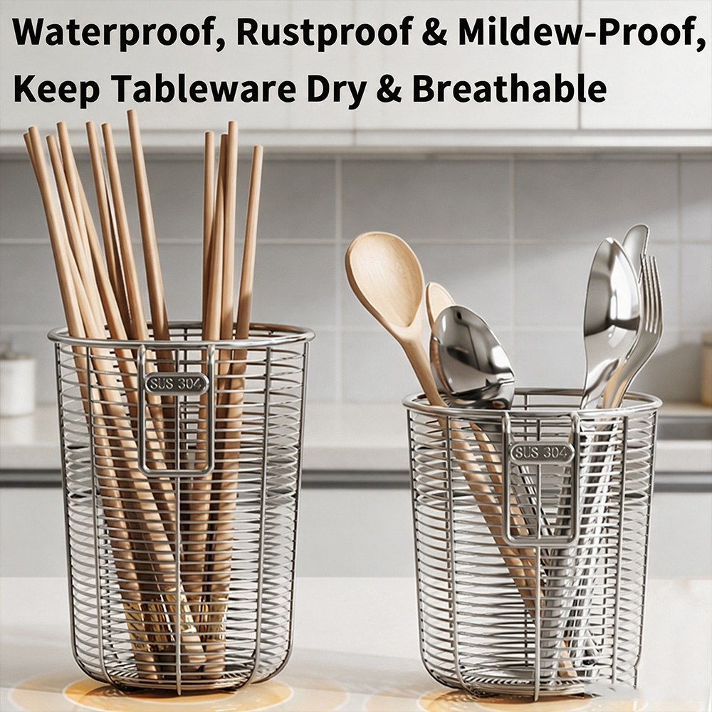 Escurridor de Utensilios de Ac - Woven Wall Basket reseña y precio