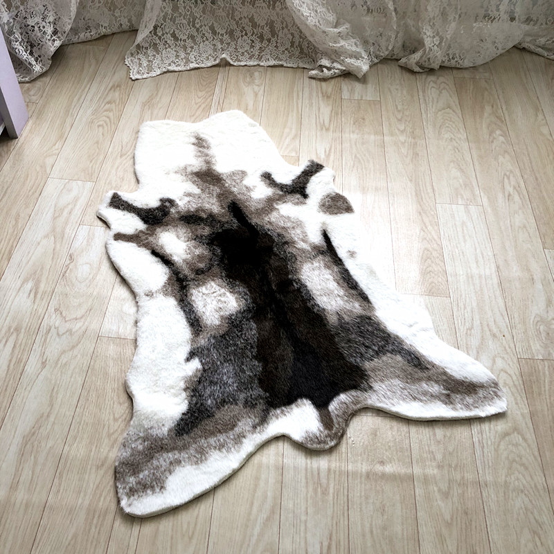 Alfombra con estampado de Tigr - Cowhide Rug Faux reseña y precio