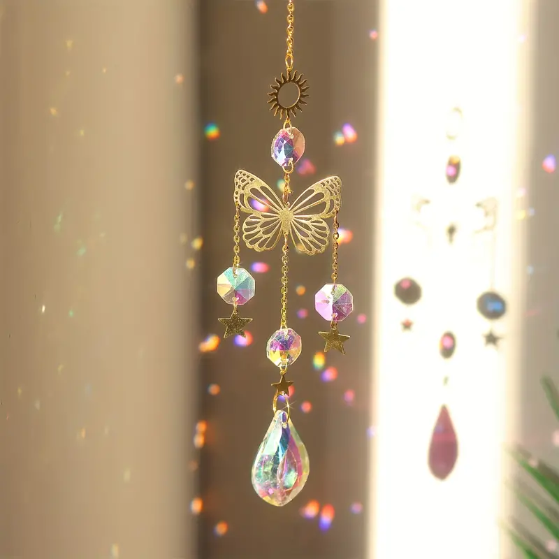 1 Atrapasueños de Cristal con  - Crystal Sun Catcher reseña y precio