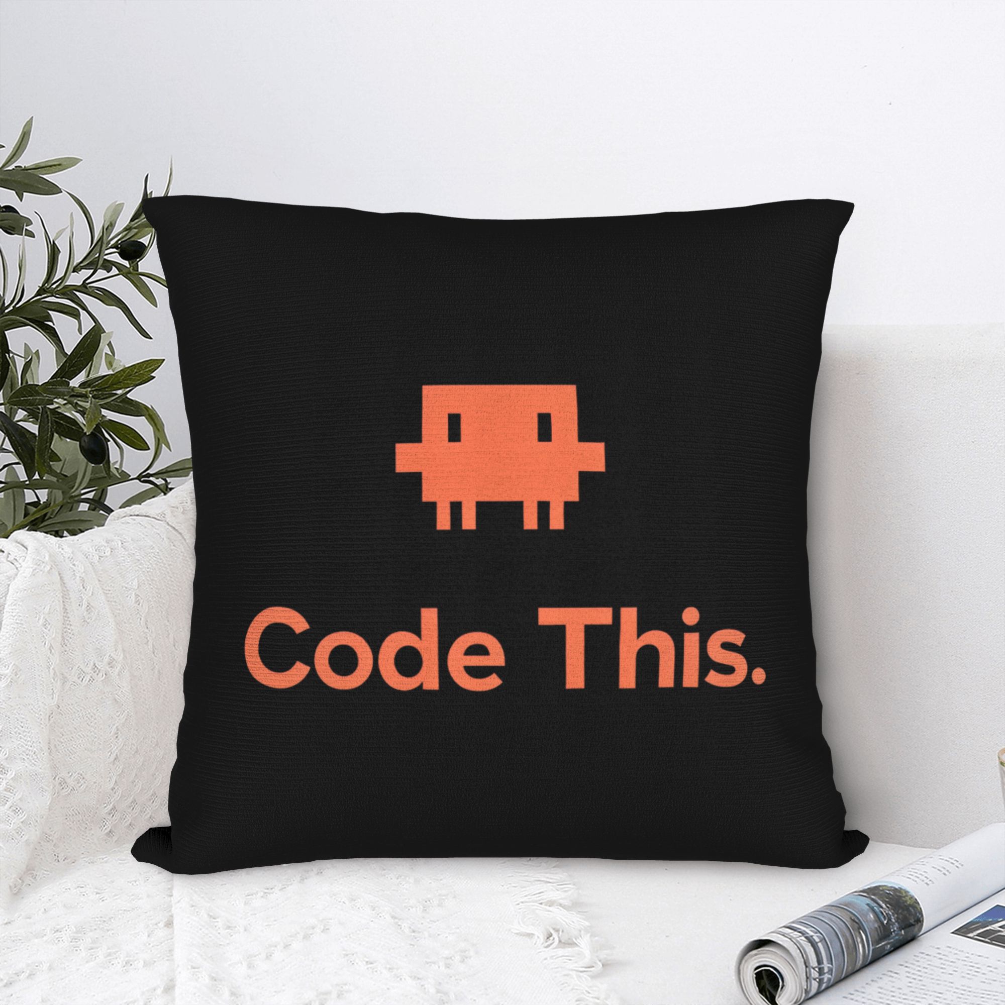 Funda de almohada con diseño d - Home Decor Ai Free reseña y precio
