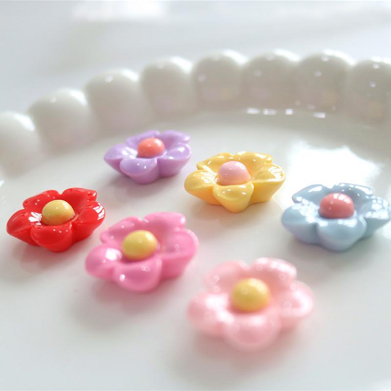10 piezas de cabujones de resi - Home Decor Flowers reseña y precio