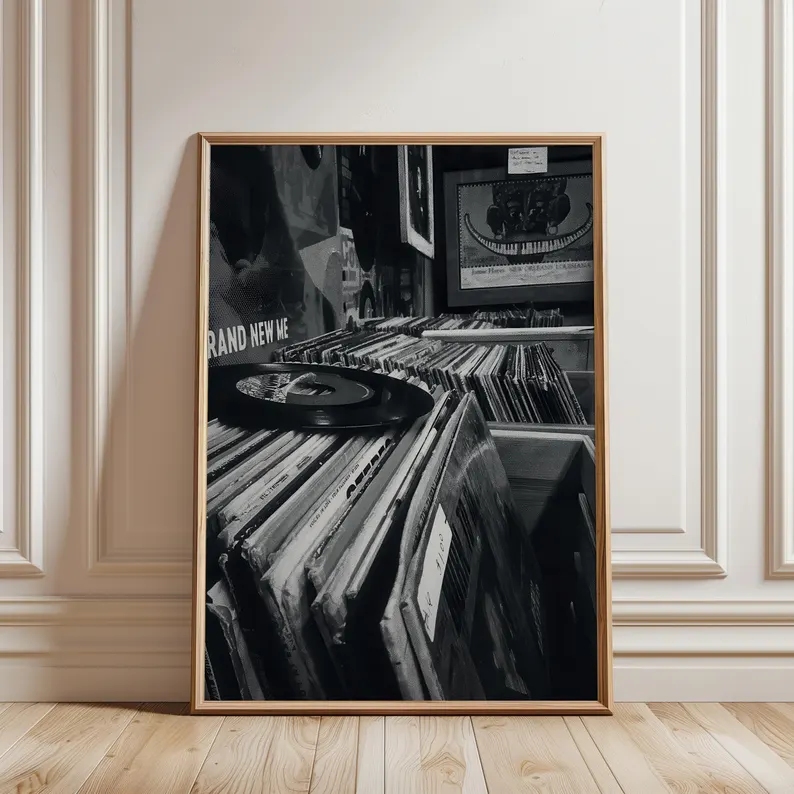 Tienda de discos de vinilo mod - Home Decor Store reseña y precio