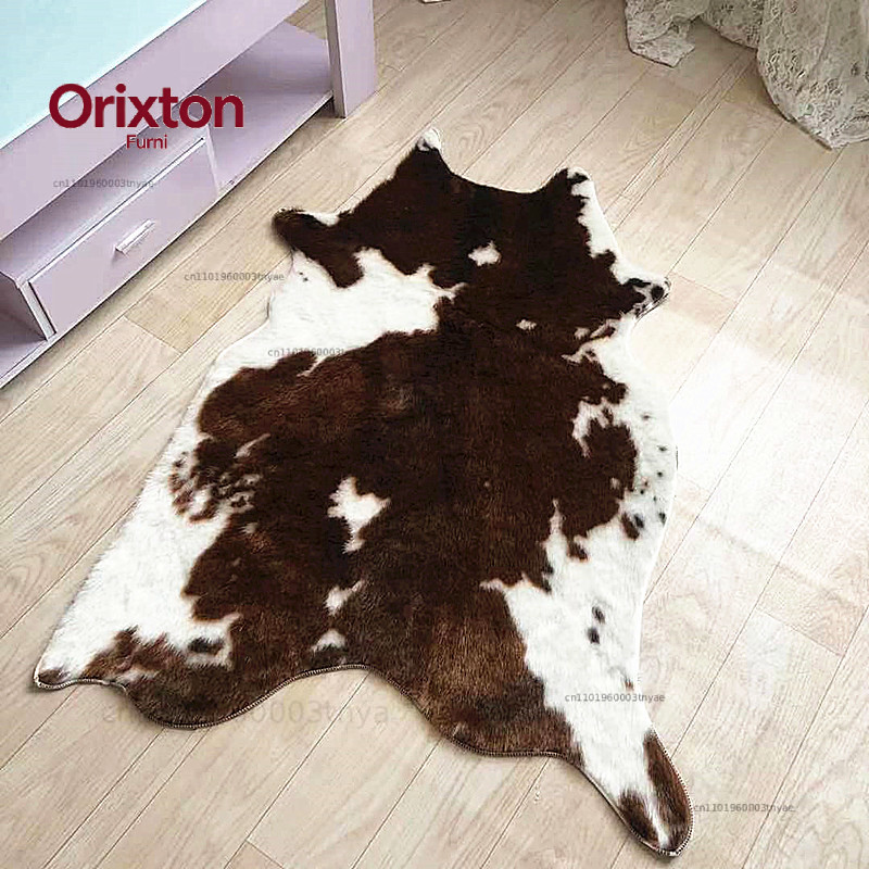 Alfombra con Estampado de Tigr - Cowhide Rug Faux reseña y precio