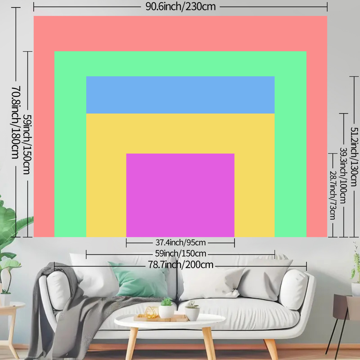 Tapiz personalizado con foto p - Home Decor For Wedding reseña y precio