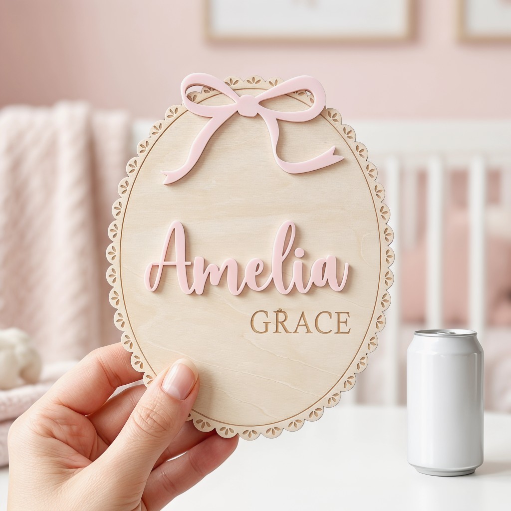 1 Pieza Placa de Madera Person - Home Decor Ideas reseña y precio