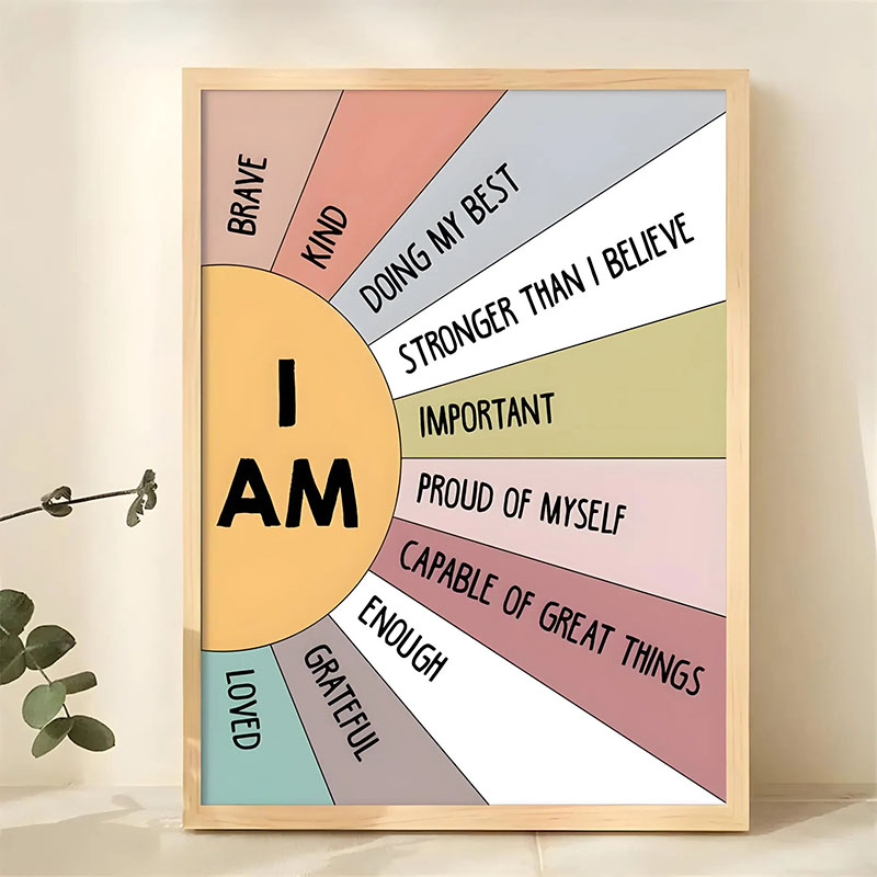 Póster con cita inspiradora, a - Home Decor Quotes Ideas reseña y precio