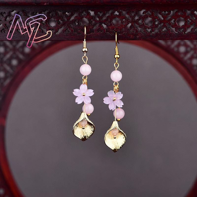 Pendientes de flores de Jade N - Home Decor Flowers reseña y precio