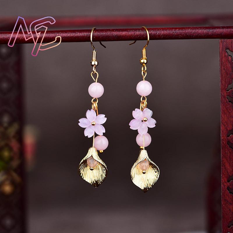Pendientes de flores de Jade N - Home Decor Flowers reseña y precio
